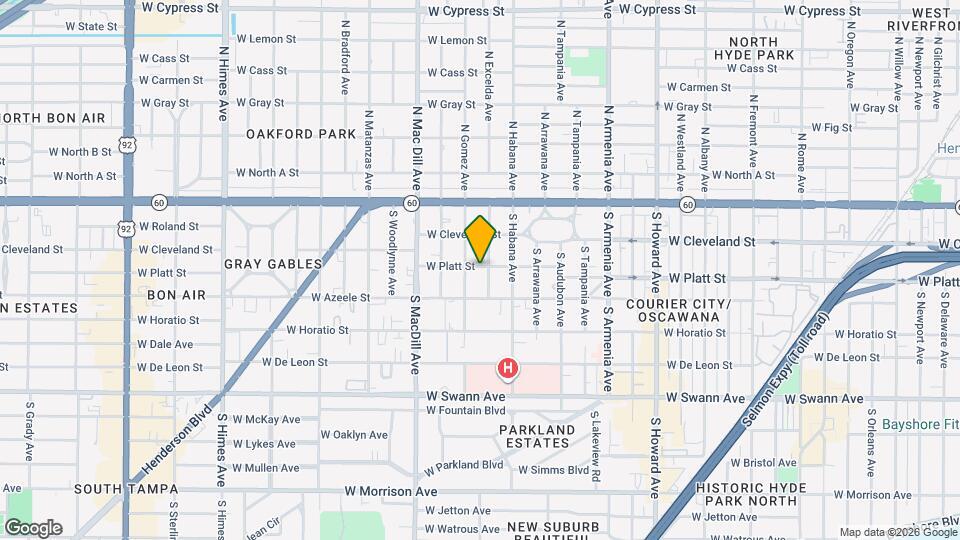 303 S Bungalow Park Ave Mapa y Detalles de la Ubicación