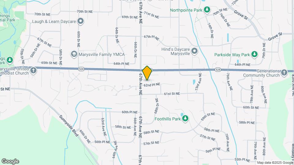 6721 62nd Pl NE Map and Location Details