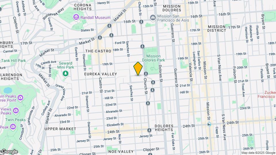 3945 20th St Map and Location Details