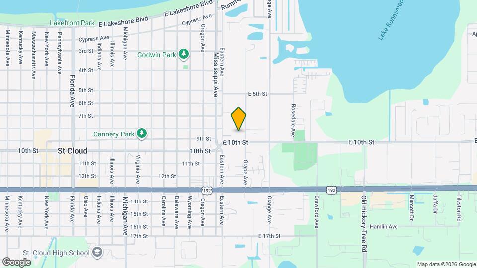 918 Grape Ave Map and Location Details