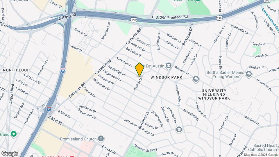 1423 Braes Ridge Dr Map and Location Details