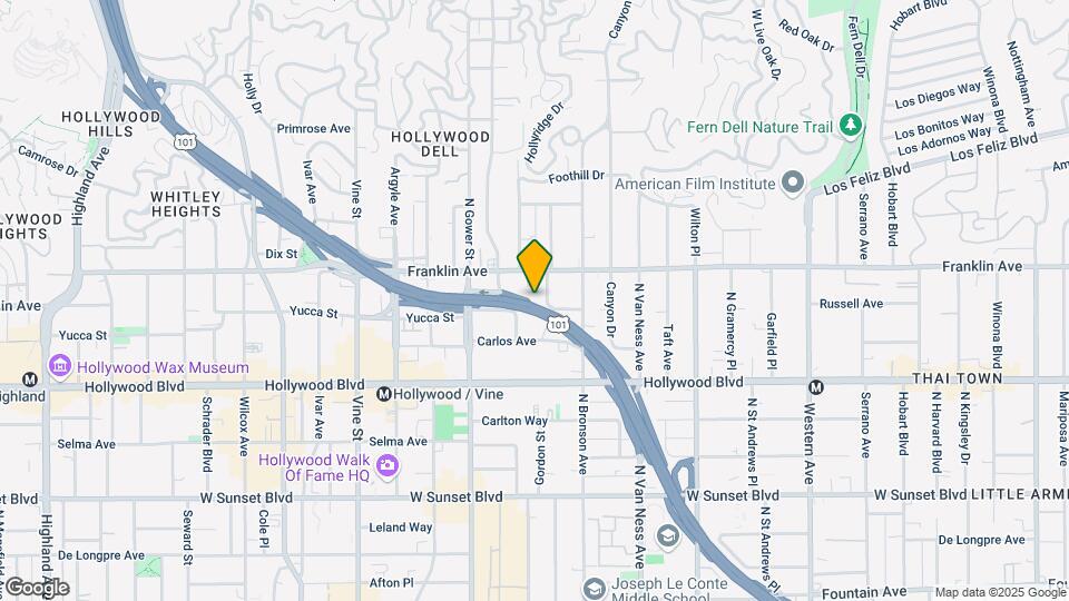1811 Tamarind Apartments Map and Location Details