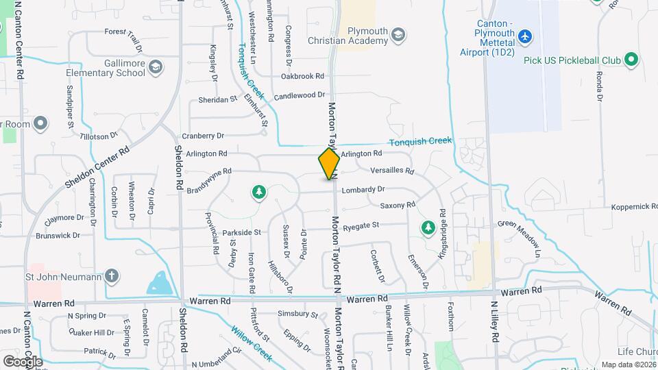 43608 Lombardy Dr Map and Location Details