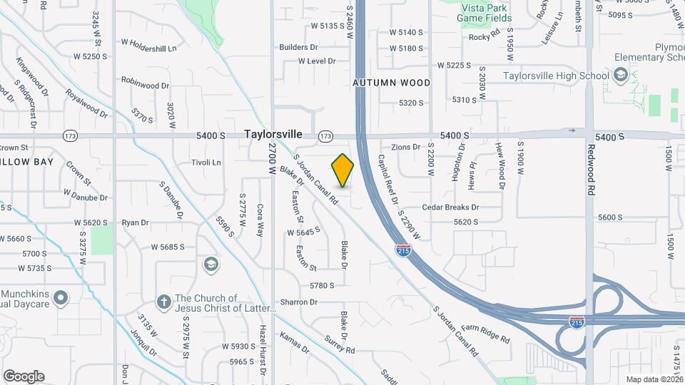 2484 W Candy Crest Cir, Unit Basement Apartment Map and Location Details