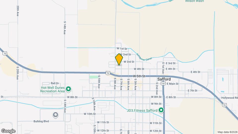 706 W 4th St Map and Location Details