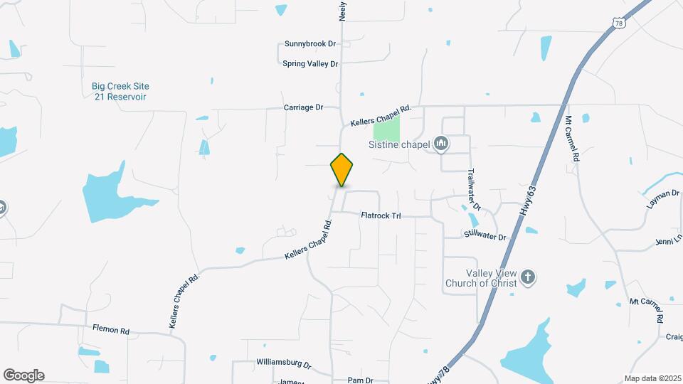 2520 Granite Pointe Map and Location Details