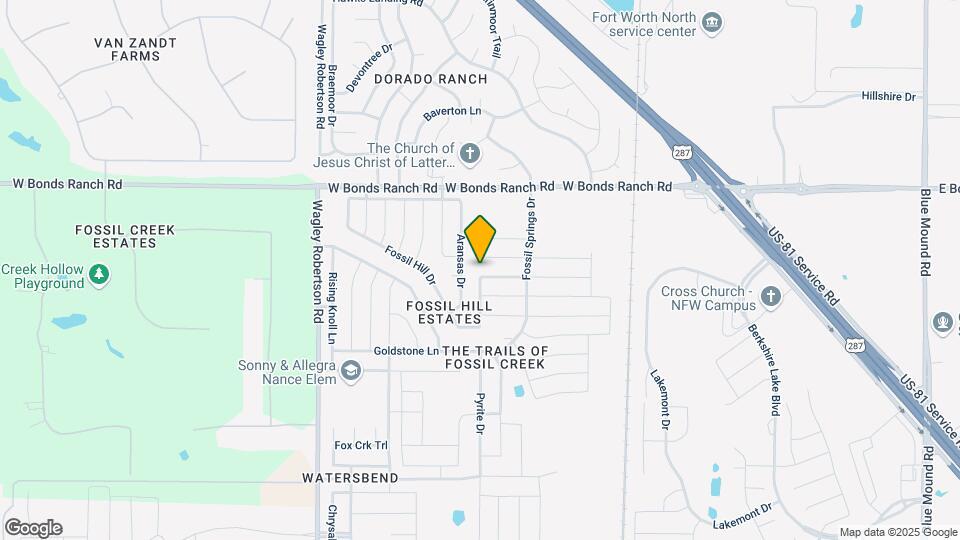 440 Lead Creek Dr Map and Location Details