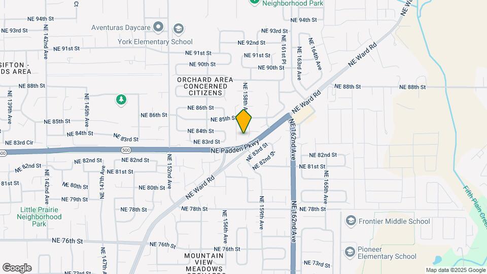 8304 NE 158th Ave Map and Location Details