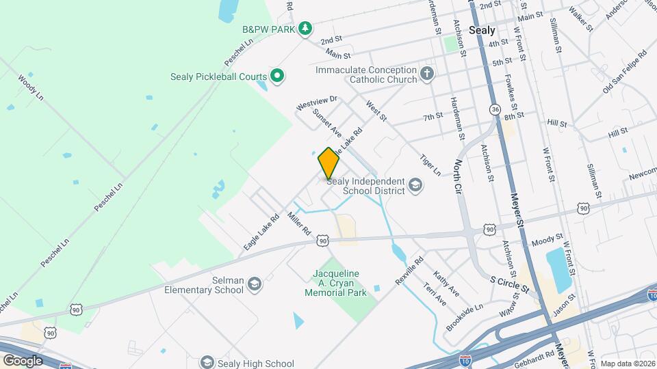 1221 Shadowlake Dr Map and Location Details