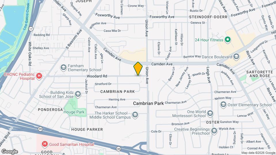 15074 Woodard Rd, Unit B Map and Location Details