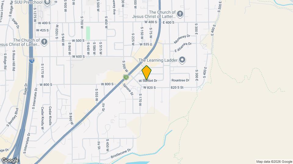 114 W Sunset Dr Map and Location Details