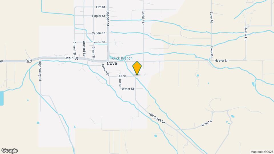 1207 Hill St Map and Location Details