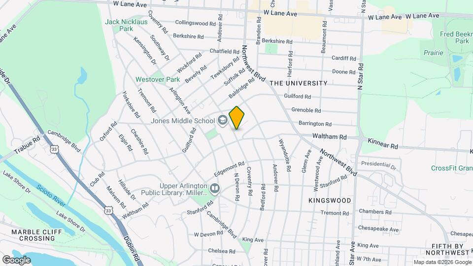 2084 Coventry Rd Map and Location Details