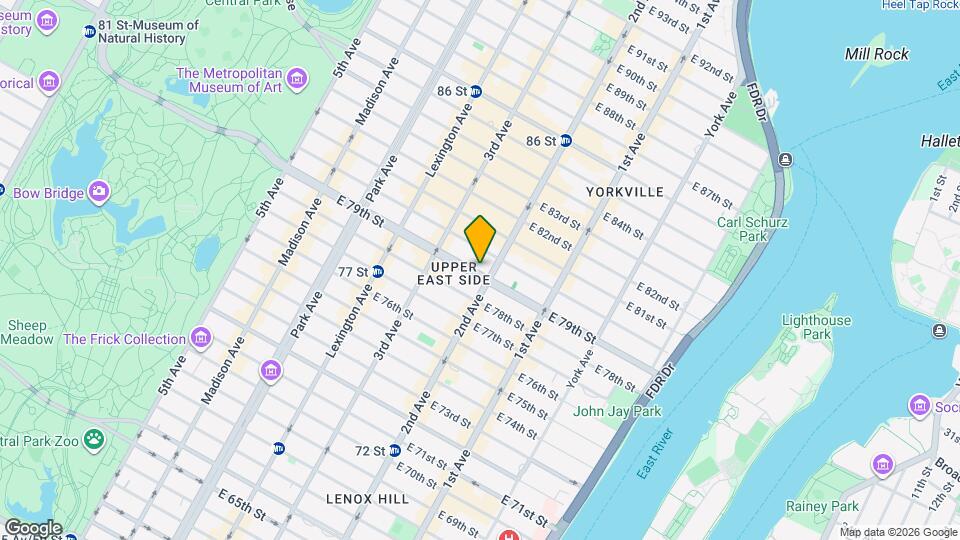 239 E 79th St Map and Location Details