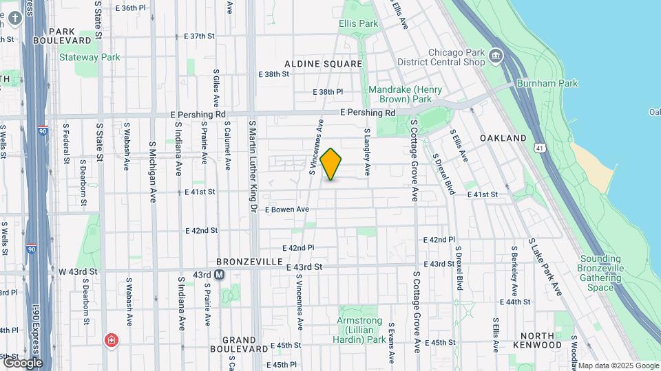 526-530 E Bowen Ave Mapa y Detalles de la Ubicación