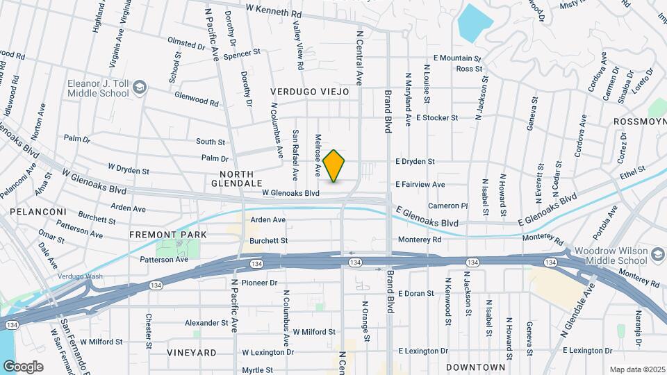 234 W Fairview Ave Mapa y Detalles de la Ubicación