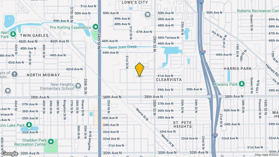 4060 29th St N Map and Location Details