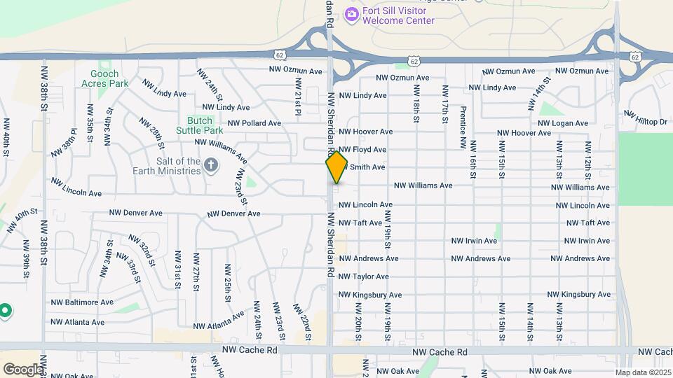 2301 NW Sheridan Rd Map and Location Details