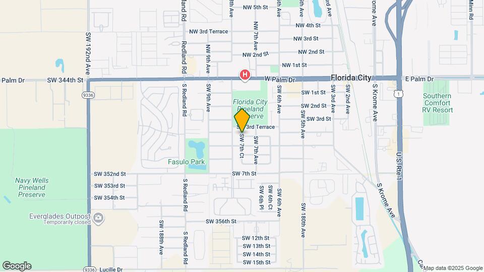 8901 SW 4th Terrace Map and Location Details