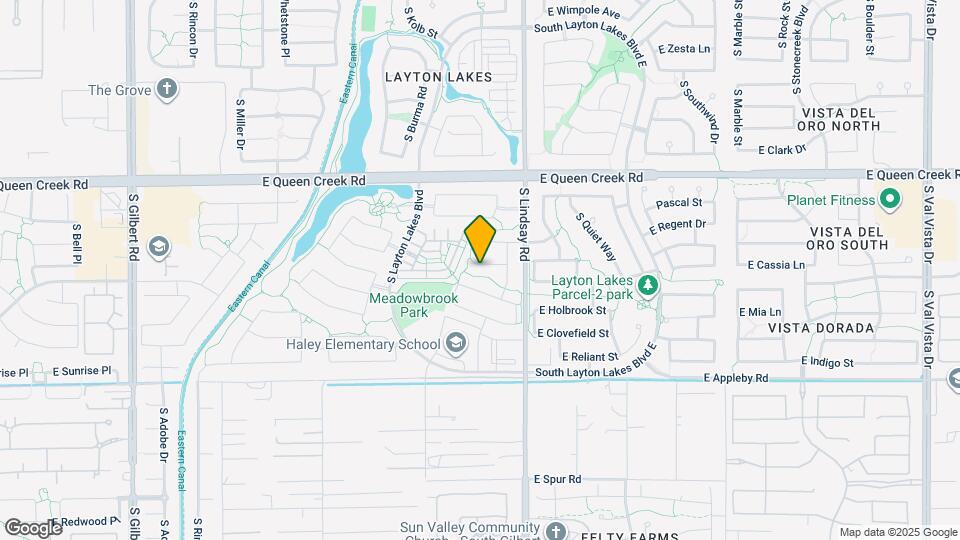 3865 E Dogwood Pl Map and Location Details