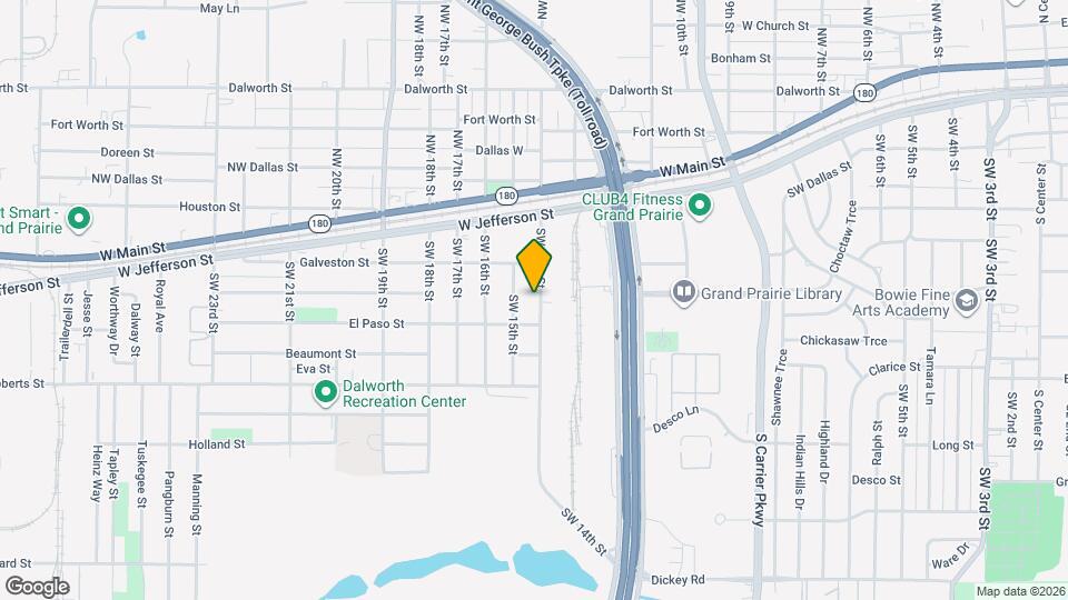 401 SW 14th St Map and Location Details