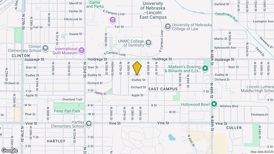 3848 Dudley St Map and Location Details