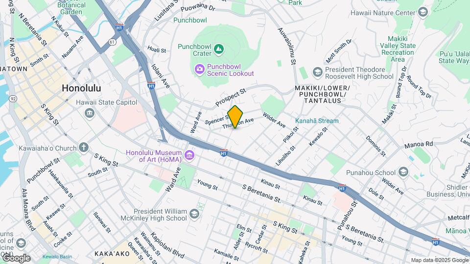 1054 Green St, Unit 102 Mapa y Detalles de la Ubicación