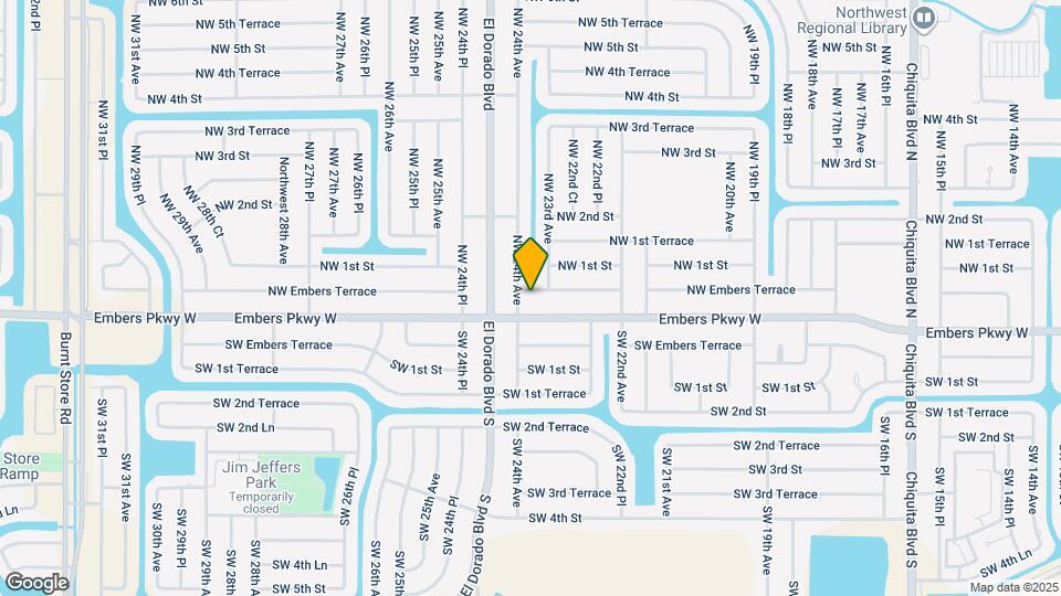 2310 NW Embers Terrace Map and Location Details