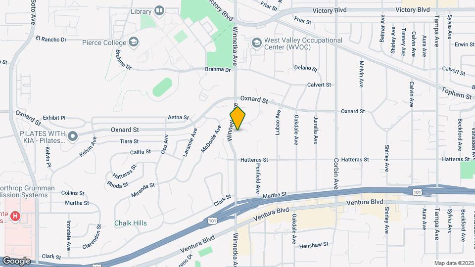 5900 Winnetka Ave Map and Location Details