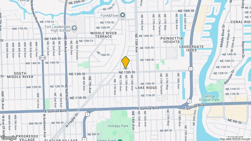 1301 NE 13th Ave, Unit 21 Mapa y Detalles de la Ubicación