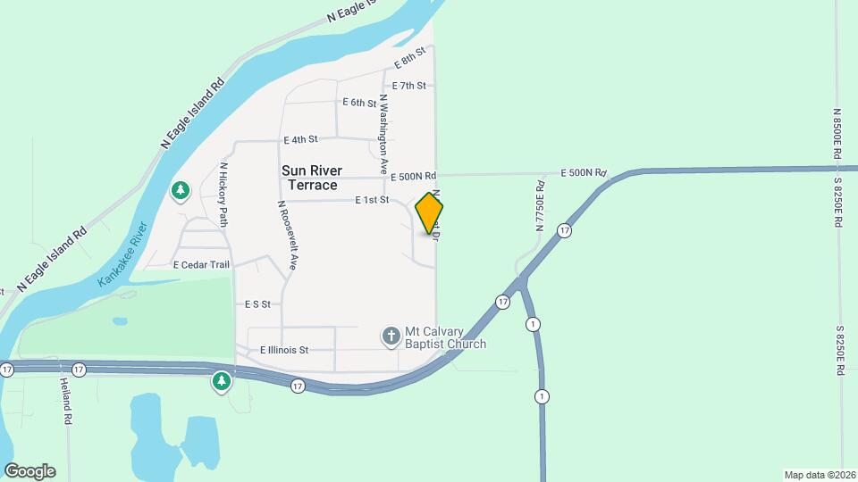 318 N Sunset Dr Mapa y Detalles de la Ubicación