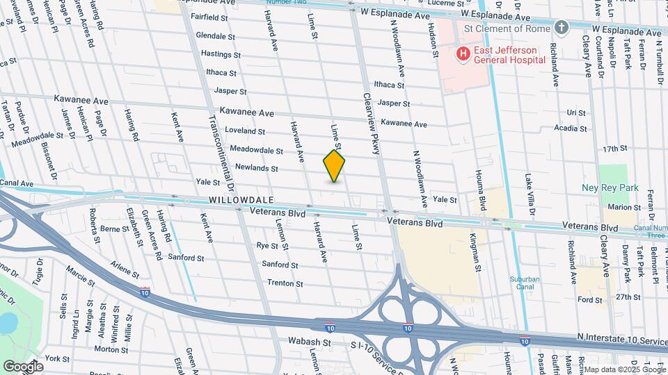 4725 Yale St Mapa y Detalles de la Ubicación