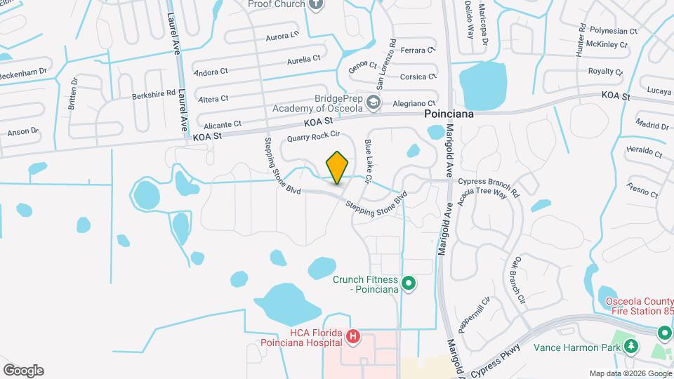 425 Quarry Rock Cir Map and Location Details