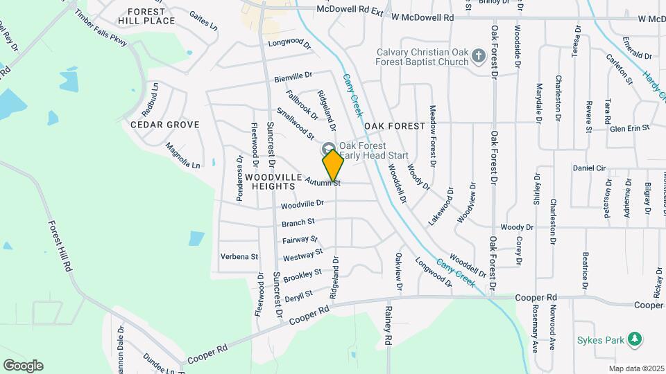 3115 Ridgeland Dr Map and Location Details