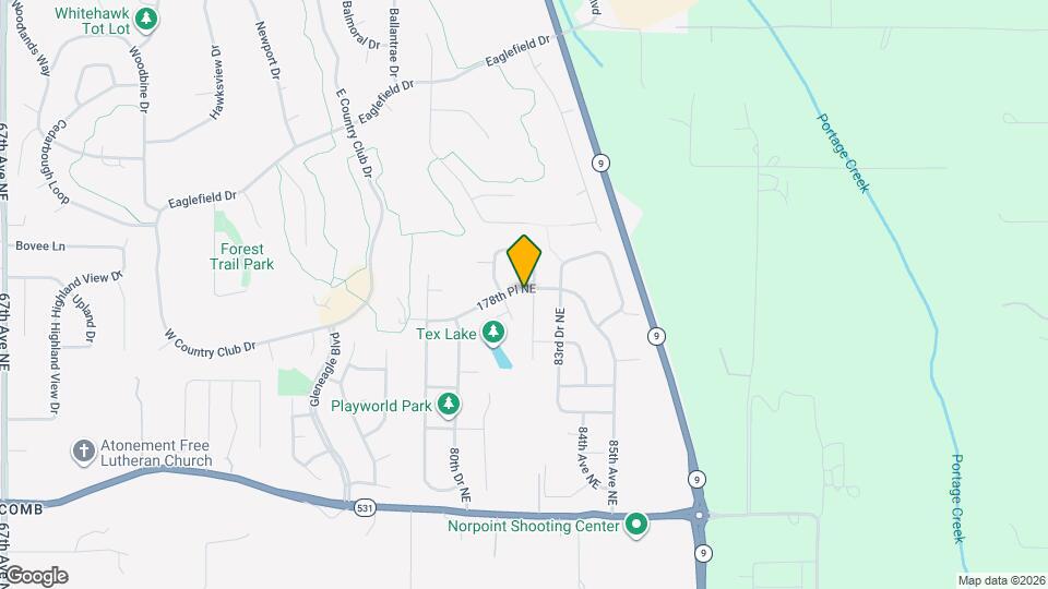 17812 82nd Dr NE Map and Location Details