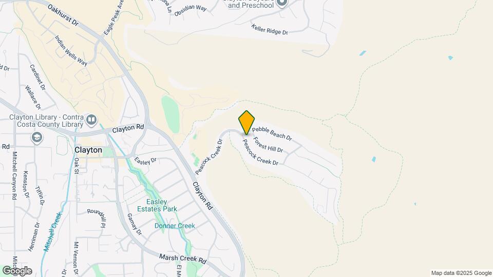 1105 Peacock Creek Dr Map and Location Details