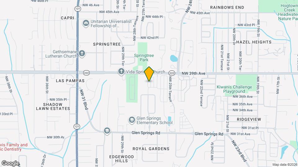 3760 NW 27th St Map and Location Details