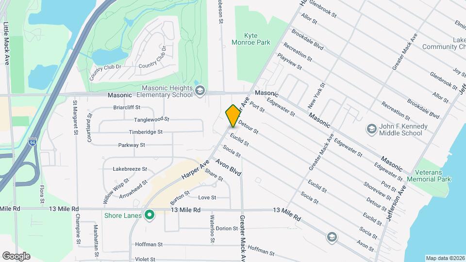 31914 Harper Ave Map and Location Details