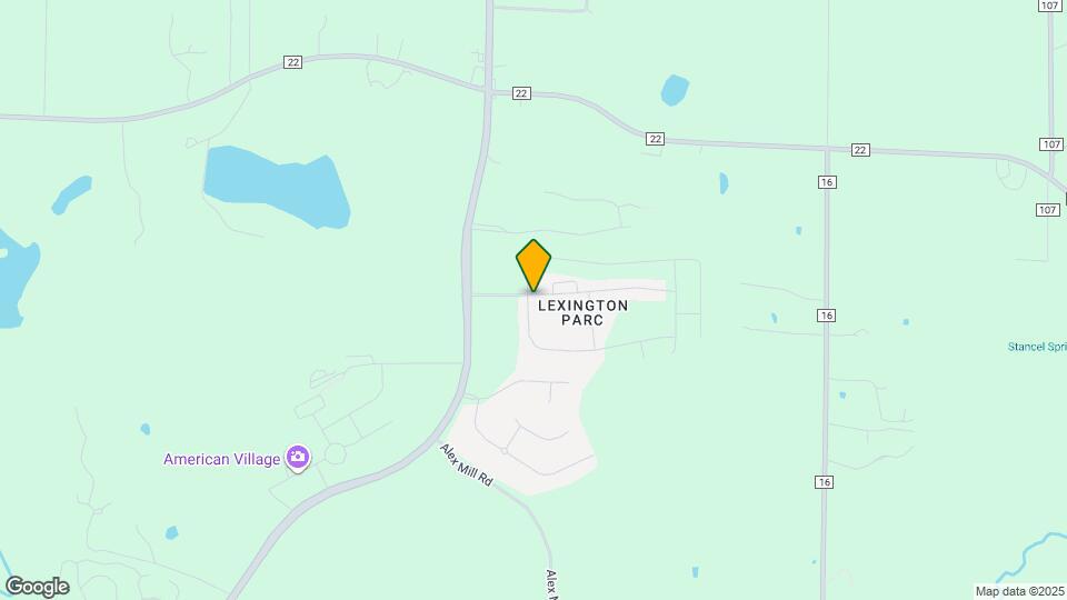 1001 Pilgrim Ln Mapa y Detalles de la Ubicación