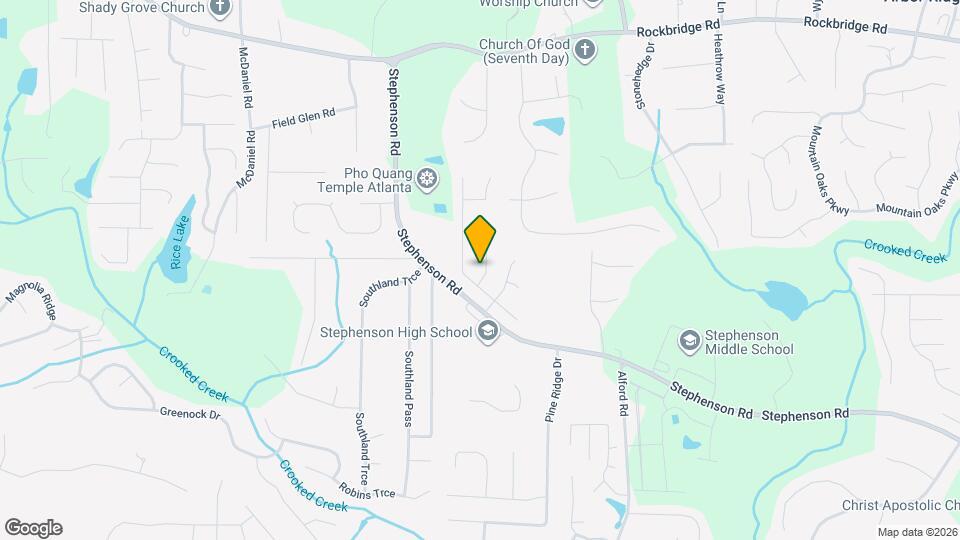 611 Dove Ln Map and Location Details