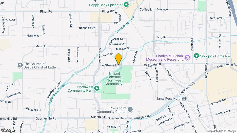 2914 W Steele Ln Map and Location Details