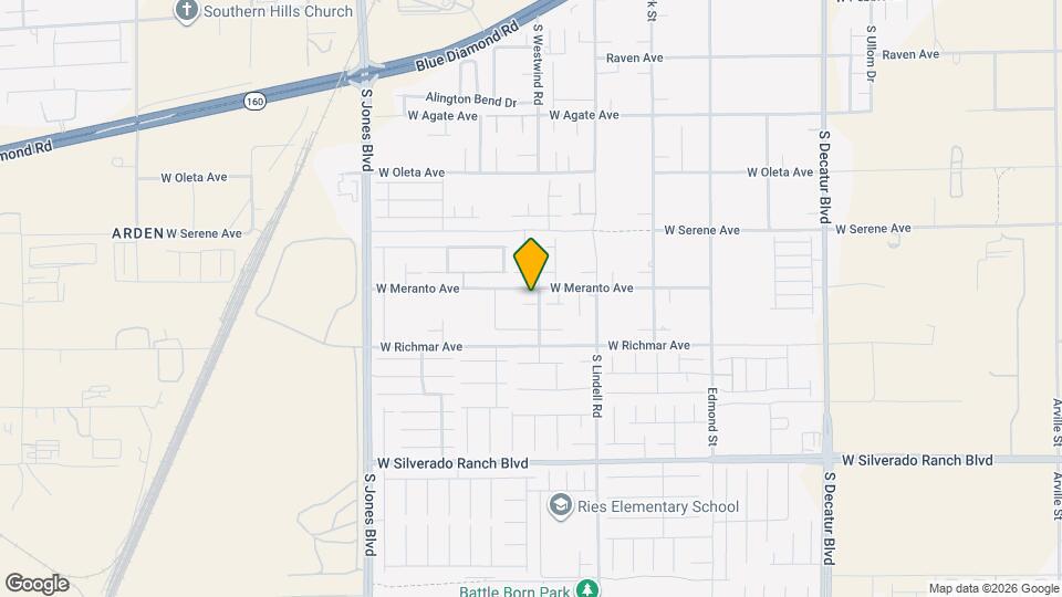 9415 S Westwind Rd Mapa y Detalles de la Ubicación