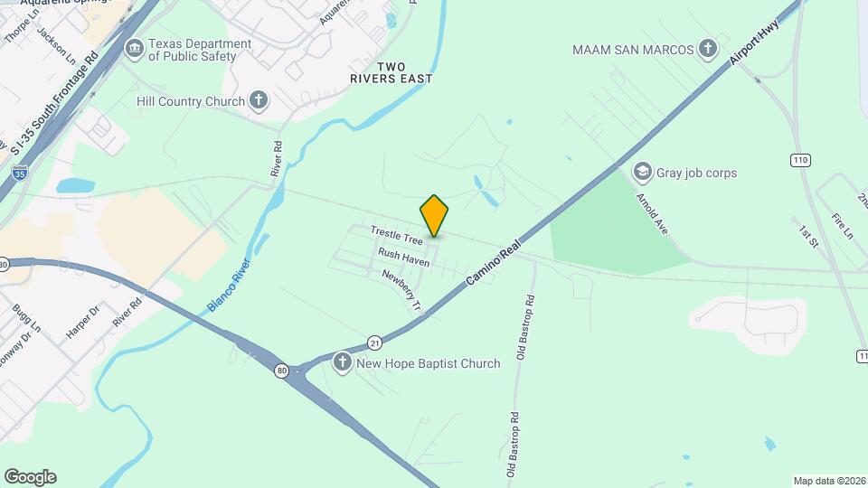 114 Trestle Tree Map and Location Details