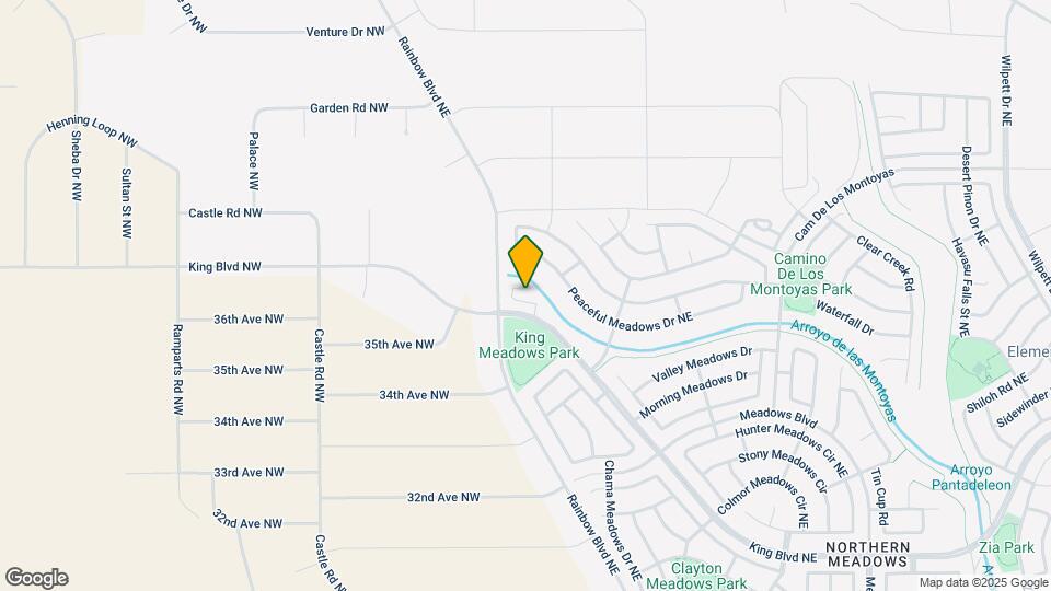 3621 Queen Ct NE Map and Location Details