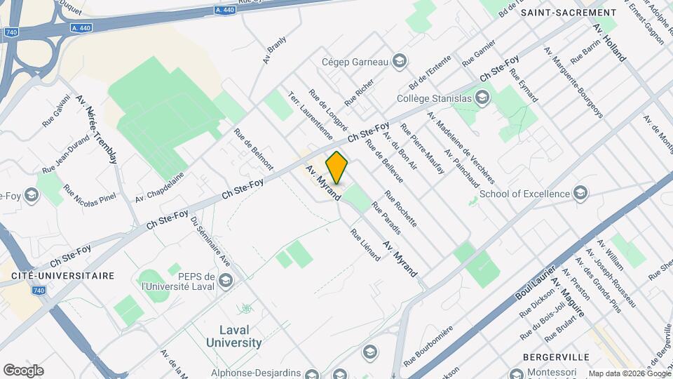 851 Myrand Av Map and Location Details