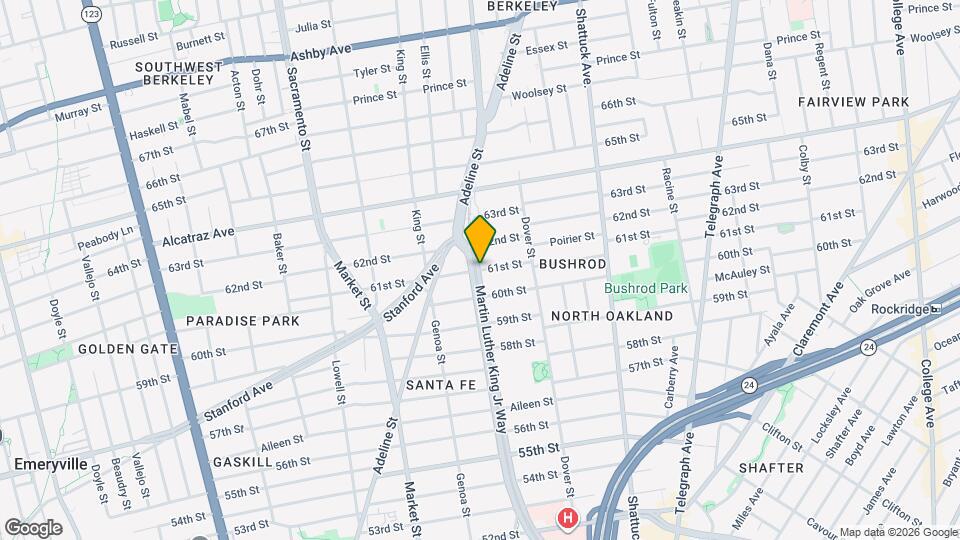 780 61st St Map and Location Details