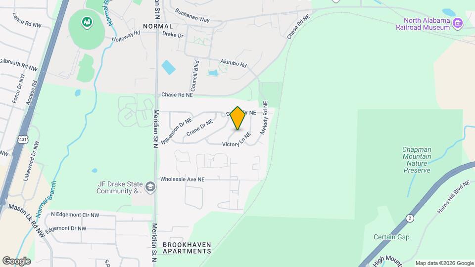 3808 Colton Ln NE Mapa y Detalles de la Ubicación