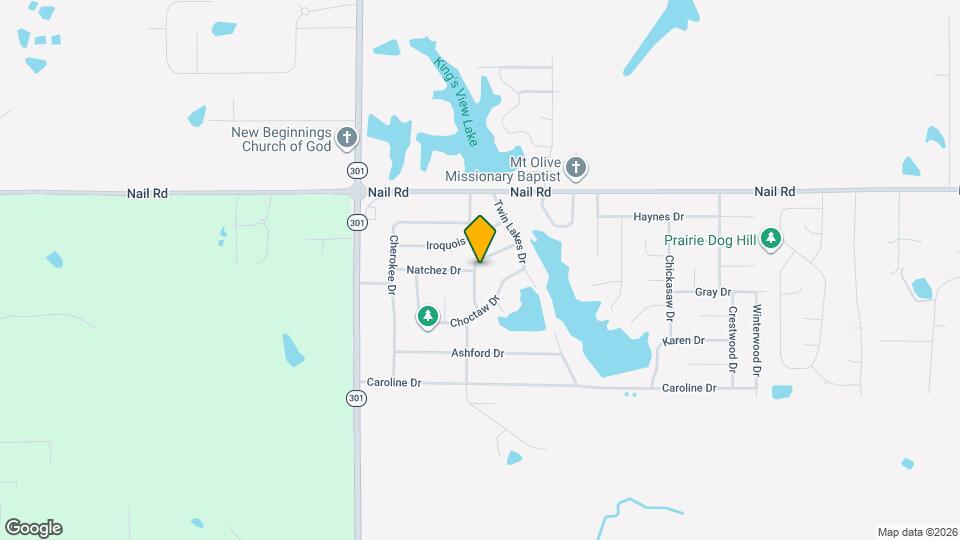 5826 Patricia Dr Map and Location Details