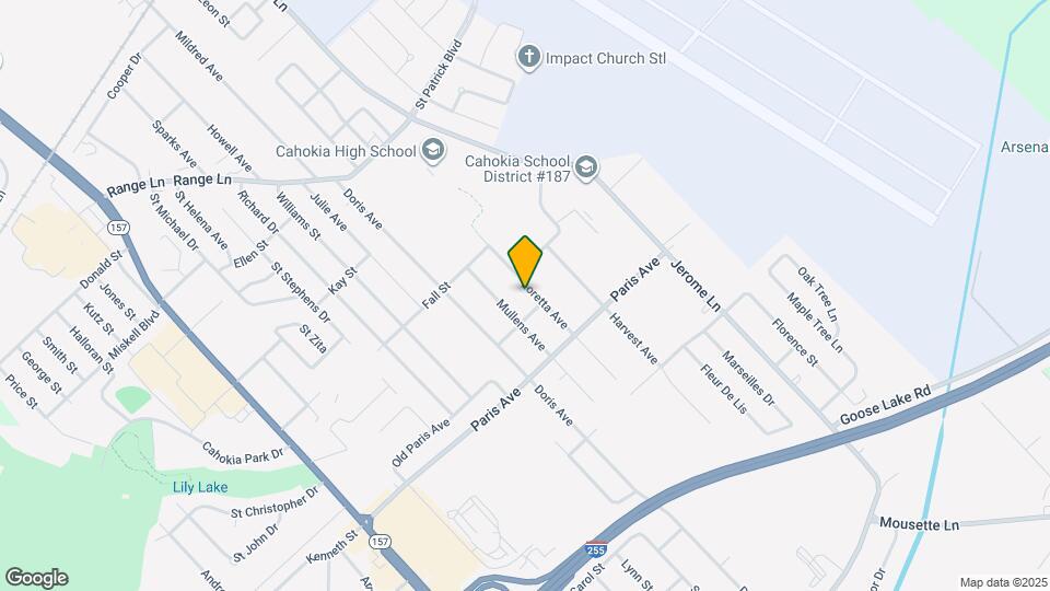 1716 Loretta Ave Mapa y Detalles de la Ubicación