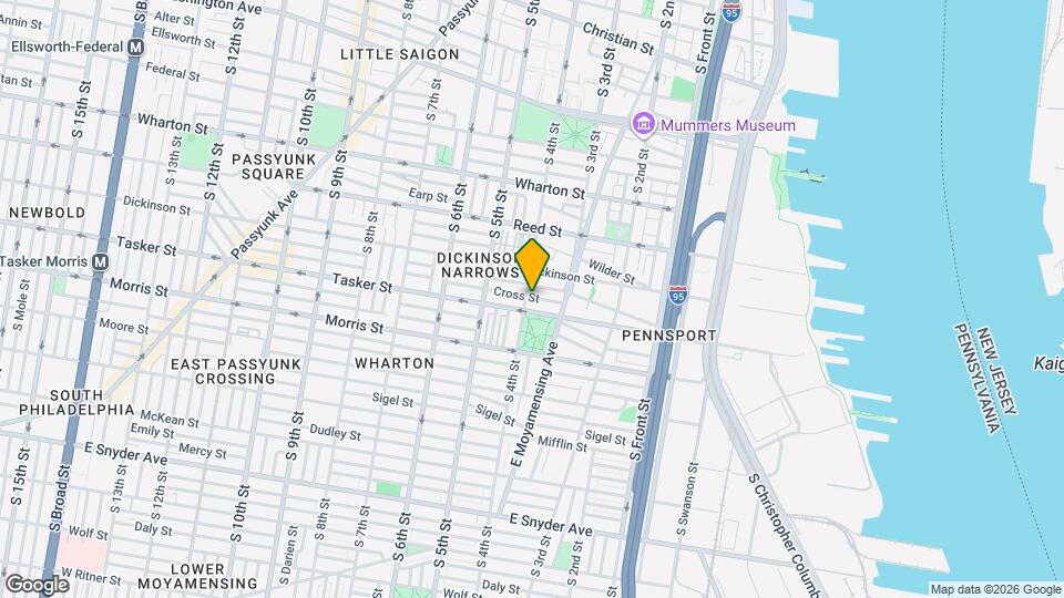 1527 S 4th St Map and Location Details
